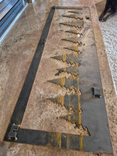 Load image into Gallery viewer, Rustic Corten Treeline Wall Art.