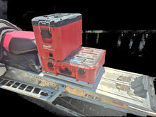 Load image into Gallery viewer, Aluminum Mount for Milwaukee Packout Boxes Dual Size
